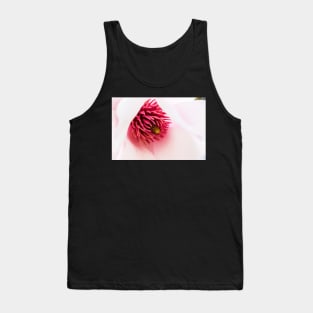 Delicate magnolia flower closeup Tank Top